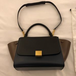 Céline handbag Tricolor Trapeze